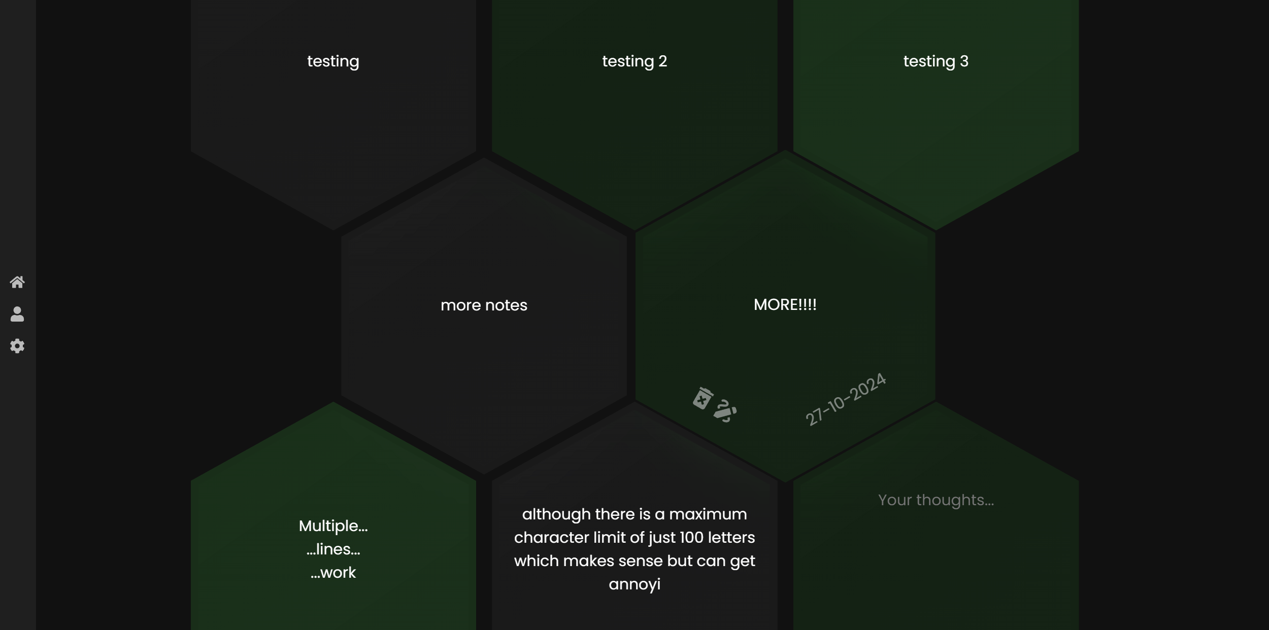 Hex Notes